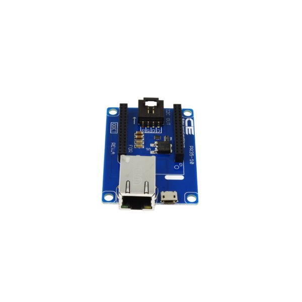 NCD PR35-10 - 이더넷 포트와 마이크로 USB 포트가 있는 기판 상면