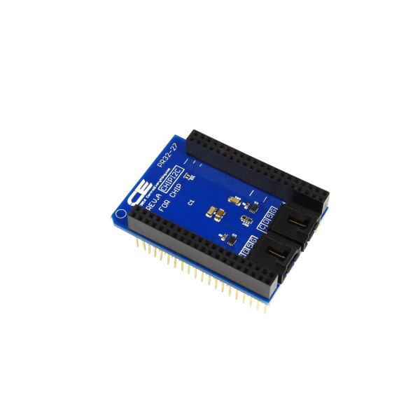 NCD PR32-27 - 소켓 헤더와 커넥터가 보이는 I2C 쉴드 기판