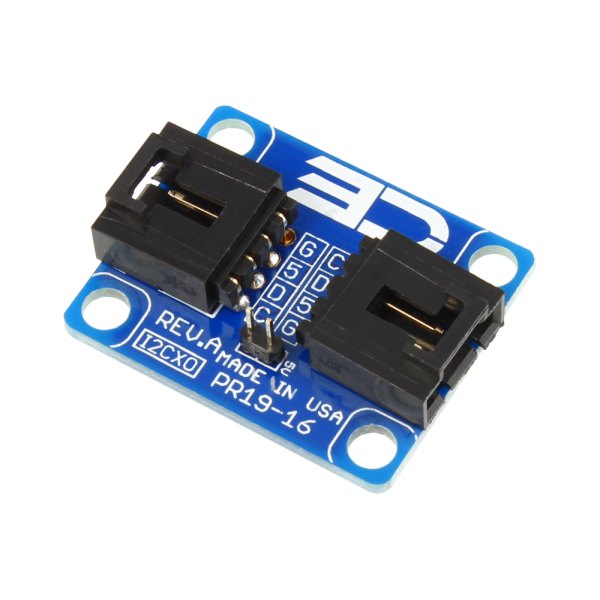 NCD PR19-16 - I2C 커넥터 두 개가 있는 크로스오버 어댑터 기판