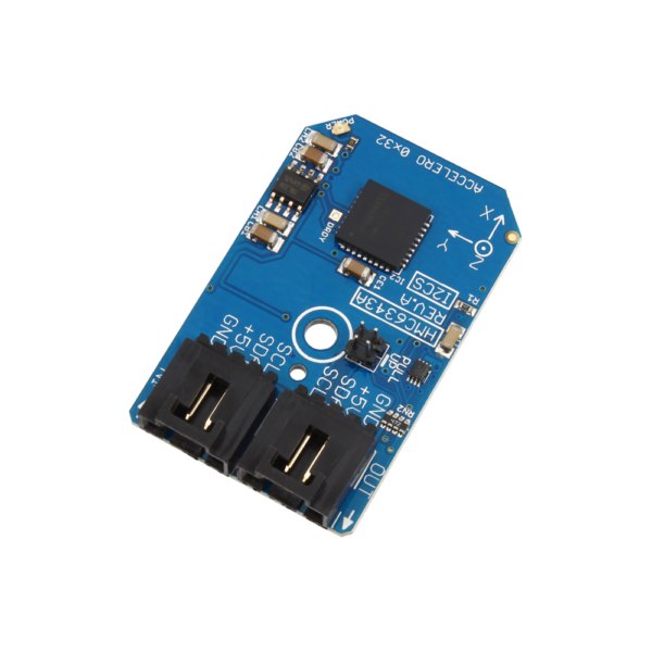 NCD PR7-2 - 칩 소자와 I2C 커넥터가 보이는 나침반 가속도 모듈