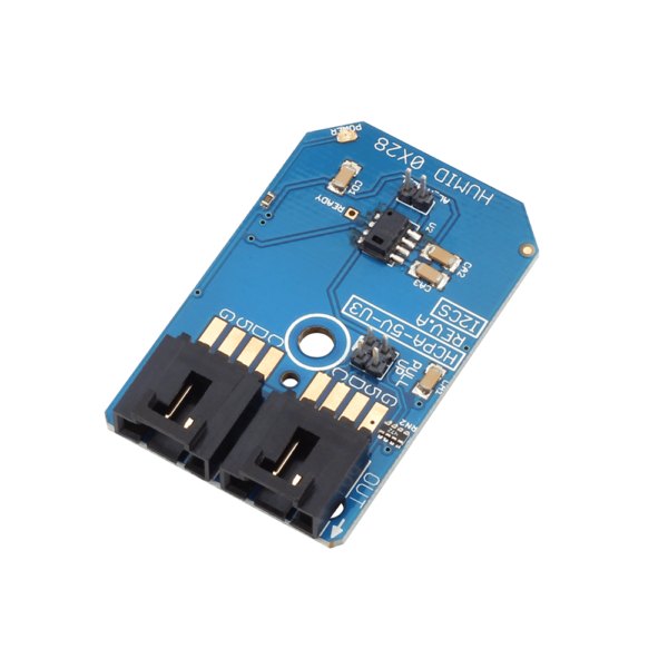 NCD PR2-12 - I2C 커넥터와 센서 소자가 보이는 습도 온도 모듈