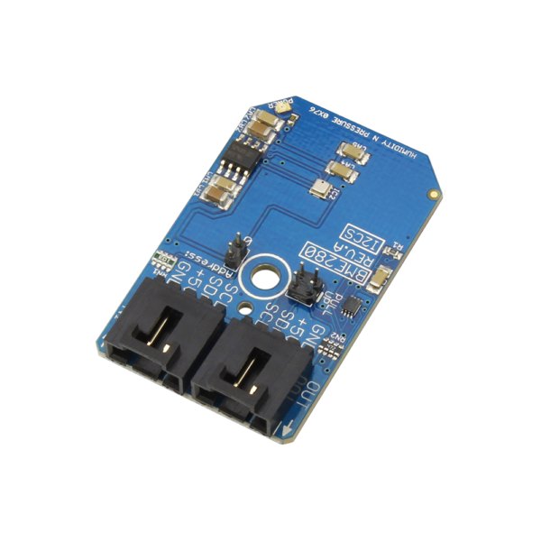 NCD PR4-14 - I2C 커넥터와 센서 소자가 보이는 습도 압력 모듈
