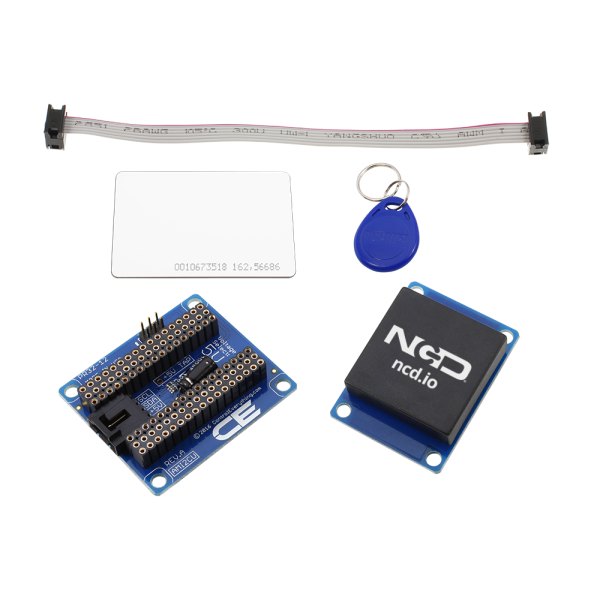 NCD PR32-12 - 어댑터 기판과 RFID 리더, 카드, 케이블 구성품