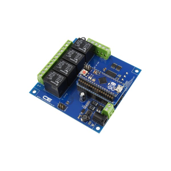 NCD PR37-1 - 릴레이와 녹색 단자대가 있는 IoT 어댑터 기판