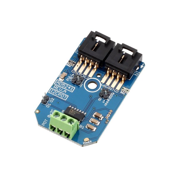 NCD Analog Devices AD5241 디지털 포텐쇼미터 1 채널 256- 위치 디지털 출력 I2C 미니 모듈 - 커넥터가 위쪽에 있는 디지털 포텐쇼미터 모듈