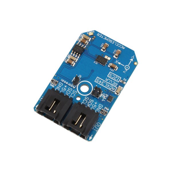 NCD PR7-1 - I2C 커넥터와 센서 소자가 보이는 가속도계 모듈