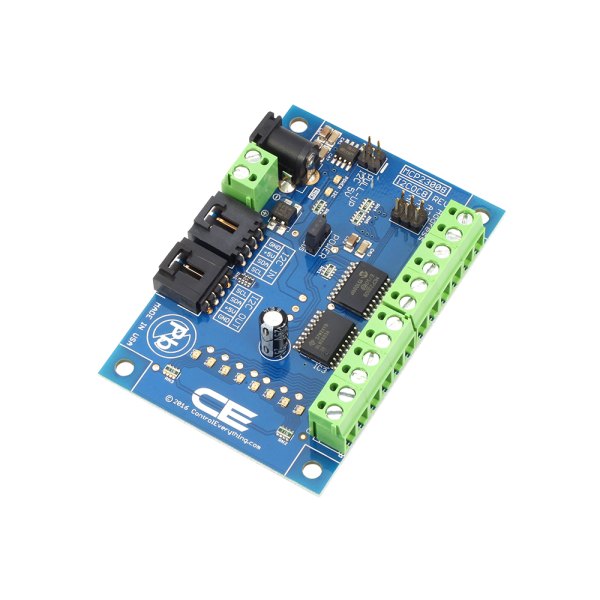NCD PR3-1 - 단자대와 I2C 커넥터가 보이는 드라이버 기판 상면