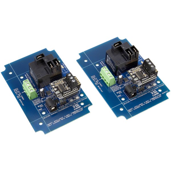 NCD MirXR1x0_ZRS_KIT - 1채널 고전력 릴레이 송신기와 수신기 기판 한 쌍