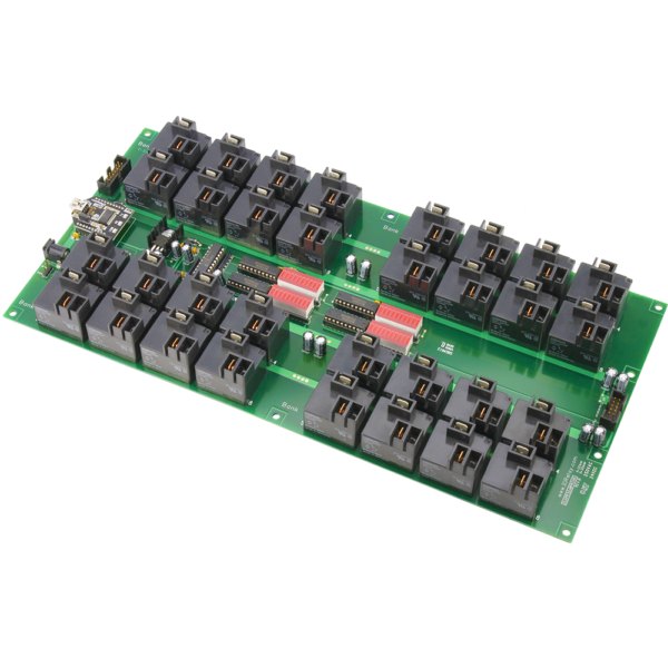 NCD ZUXPR3220PROXR - 대형 릴레이 32개가 실장된 고전력 릴레이 보드