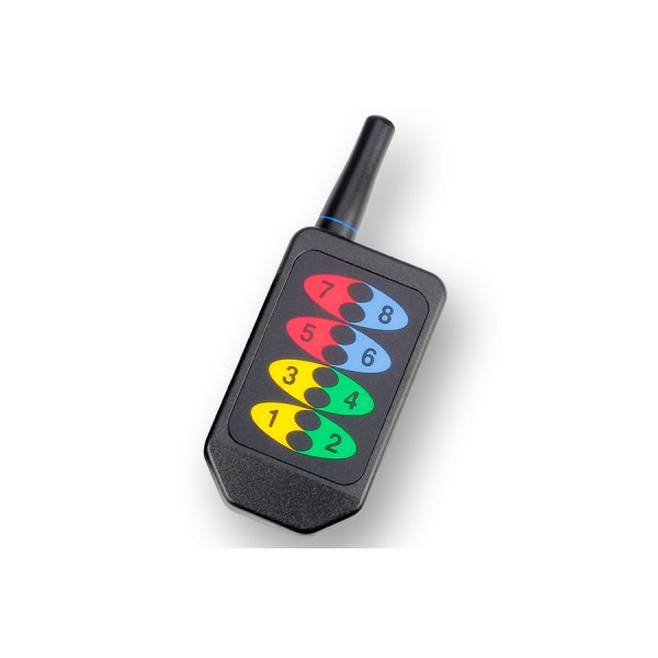 NCD OTX-418-HH-LR8-MS - 안테나가 달린 8버튼 무선 키 포브