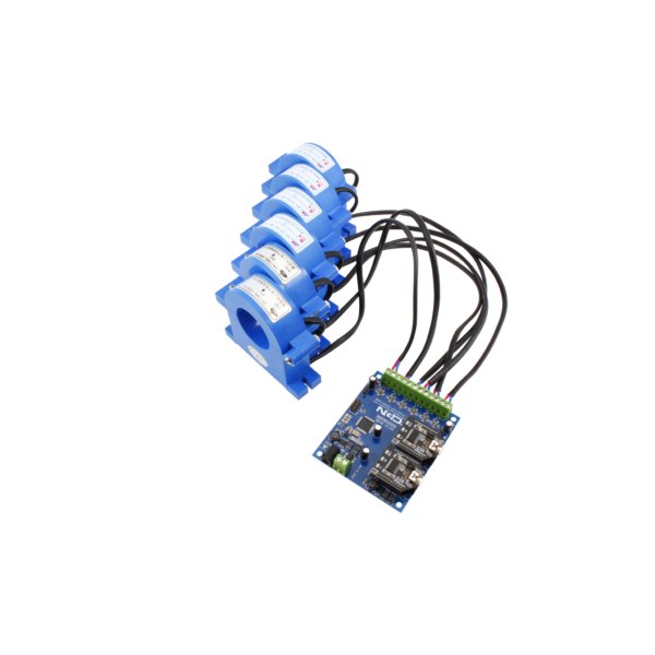 NCD XB2CMAC6XXXA_OPCTL38AL-600-amp - 분할 코어 전류 센서가 연결된 모니터링 기판
