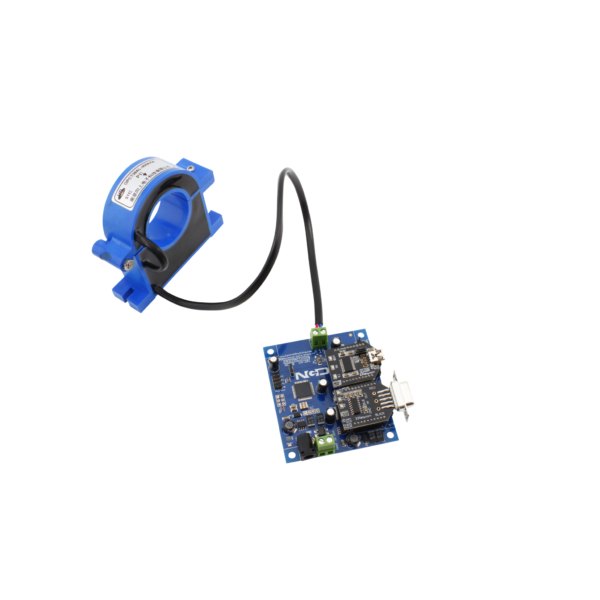 NCD XB2CMAC1XXXA_OPCTL38AL-600-amp - 파란색 전류 센서가 연결된 이더넷 모니터 기판