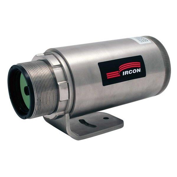 FLUKE PROCESS INSTRUMENTS Ircon® Modline® 7 - 렌즈와 거치대가 보이는 스테인리스 적외선 온도계