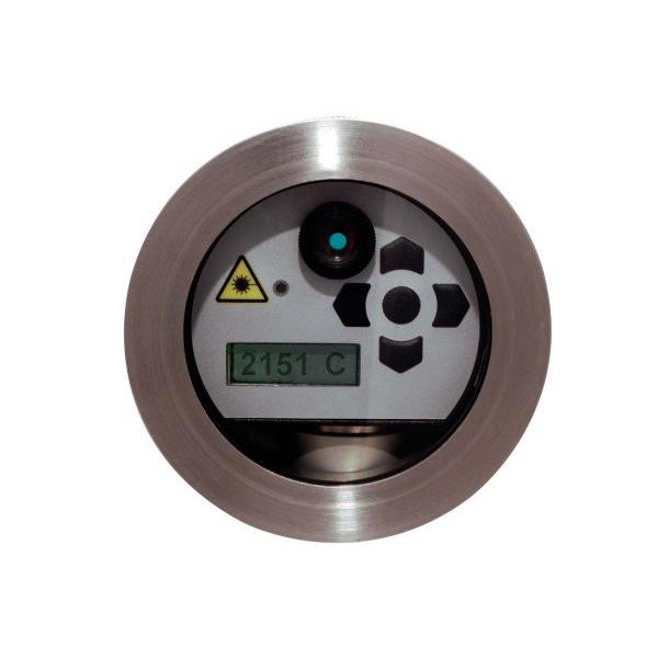 FLUKE PROCESS INSTRUMENTS Ircon® Modline® 7 - 후면 표시창과 조작 버튼, 레이저 조준부