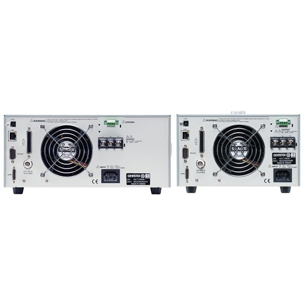 GWINSTEK ASR-2000 - 냉각 팬과 출력 단자가 있는 전원공급기 후면