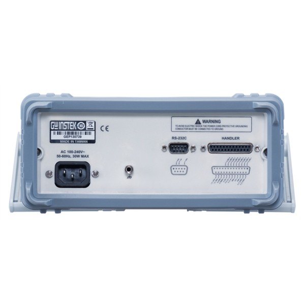GWINSTEK LCR-6000 시리즈 - RS-232와 핸들러 단자가 있는 LCR 미터 후면