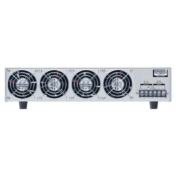 GWINSTEK APS-7000E Series - 냉각 팬 네 개와 출력 단자대가 있는 후면