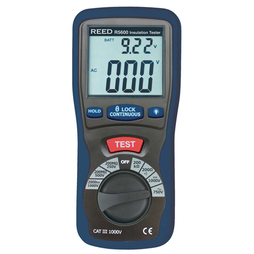 REED R5600 절연저항 테스터
