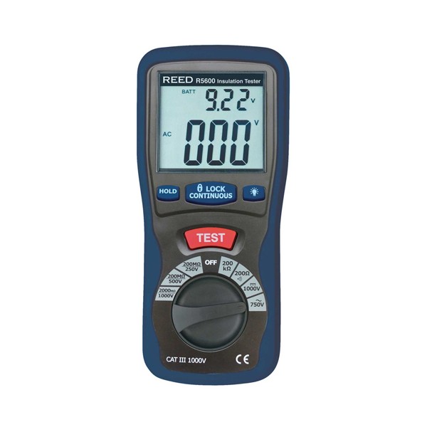 REED R5600 절연저항 테스터