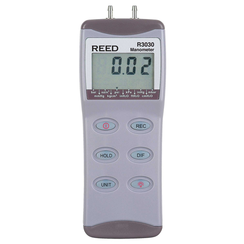 REED R3030 디지털 마노미터/차압계