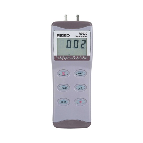 REED R3030 디지털 마노미터/차압계