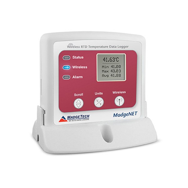 MadgeTech RFRTDTemp2000A 무선 RTD 온도 데이터로거 (LCD)