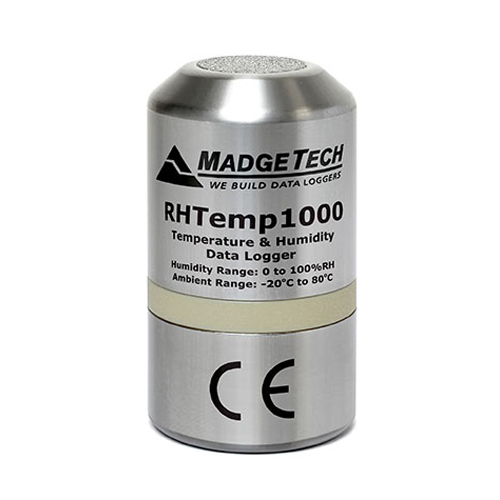 MadgeTech RHTemp1000 스테인리스 온/습도 데이터로거