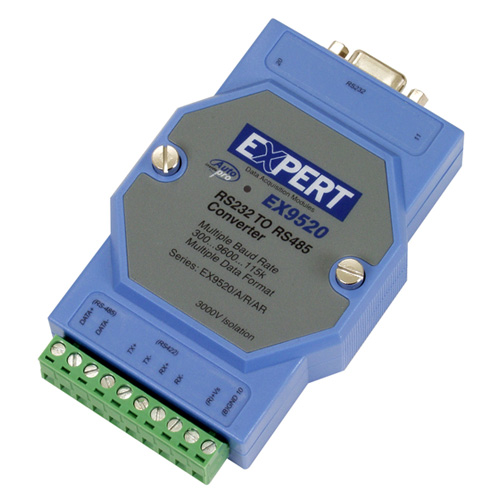 ExpertDAQ EX9520A RS232 to RS422/RS485 컨버터