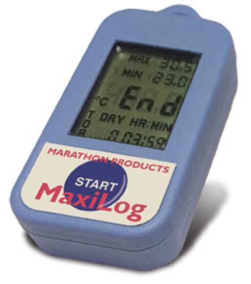 SpotSee MaxiLog(-35℃) 온도 데이터 로거(LCD Display)