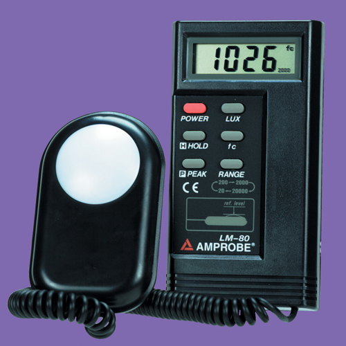 Amprobe 조도계