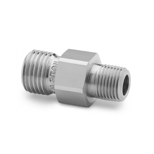 Ralston QTHA-1MS1 1/8" NPT(M) x 퀵-테스트(M) 커넥터, 체크밸브, S.S.