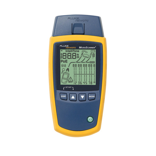 Fluke Networks Microscanner™ 케이블 검사기