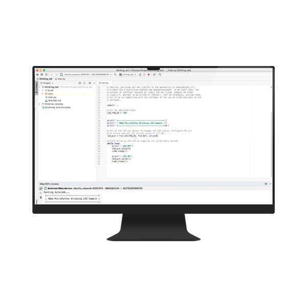 Digi XBee MicroPython PyCharm IDE Plugin