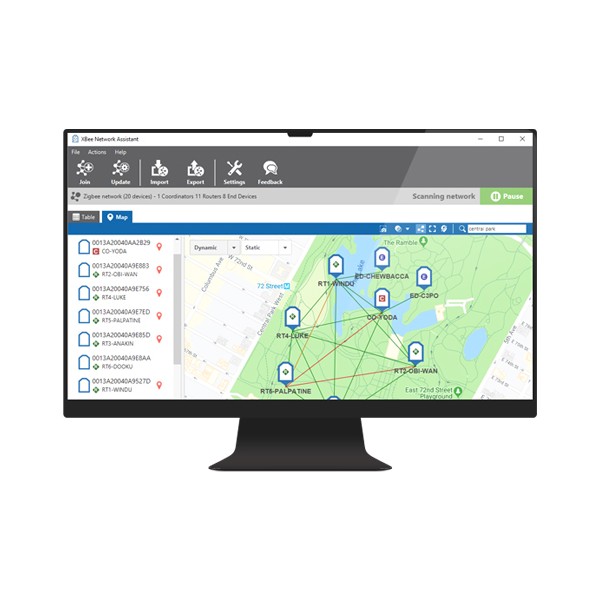 Digi XBee Network Assistant