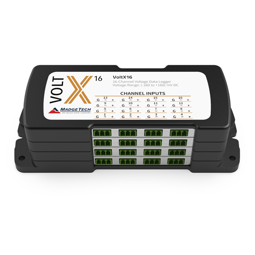 MadgeTech VoltX 4 · 8 · 12 · 16채널 DC 전압 데이터로거