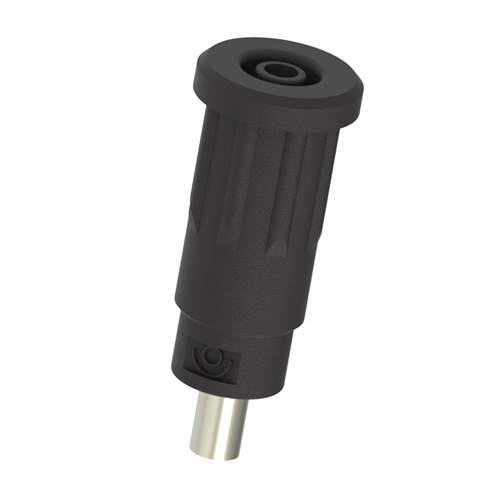 Electro-PJP 229-3 바나나 소켓(2mm) w/ 1.9mm 납땜용 홀 단자, 압력 설치 고정