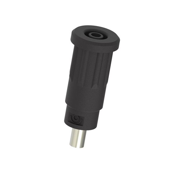 Electro-PJP 229-3 바나나 소켓(2mm) w/ 1.9mm 납땜용 홀 단자, 압력 설치 고정