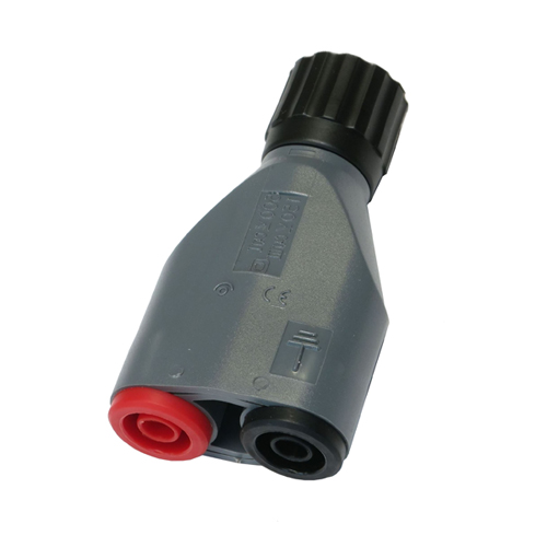 Electro-PJP 7043-IEC BNC 절연 어댑터 수컷, w/ 4mm 소켓 2개
