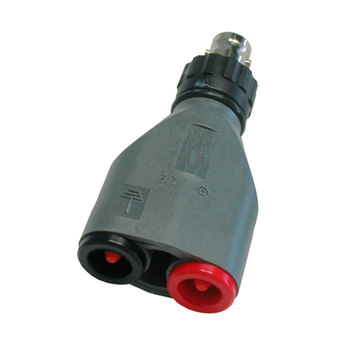 Electro-PJP 7048 BNC 어댑터 암컷, w/ 4mm 플러그 2개