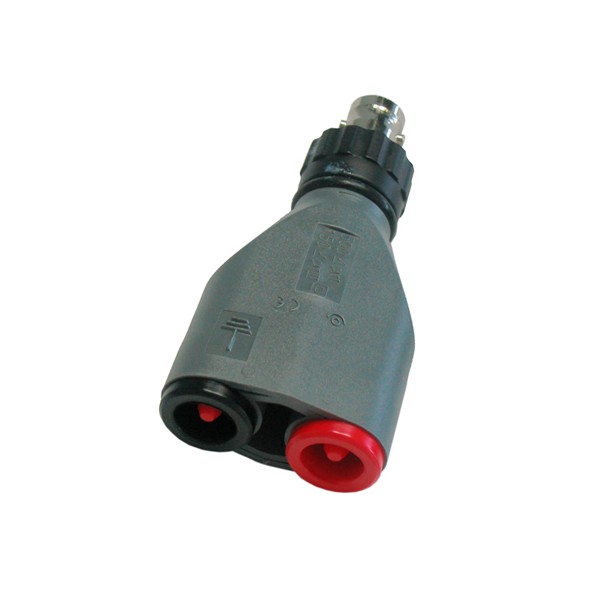 Electro-PJP 7048 BNC 어댑터 암컷, w/ 4mm 플러그 2개