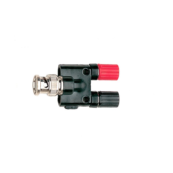 Electro-PJP 7040 BNC 어댑터 수컷, w/ 2mm 연결부가 있는 4mm 소켓 2개