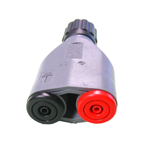 Electro-PJP 7023 BNC 절연 어댑터 수컷, w/ 2mm 소켓 2개