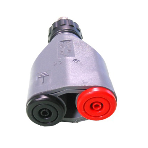 Electro-PJP 7027 BNC 어댑터 암컷, w/ 2mm 소켓 2개