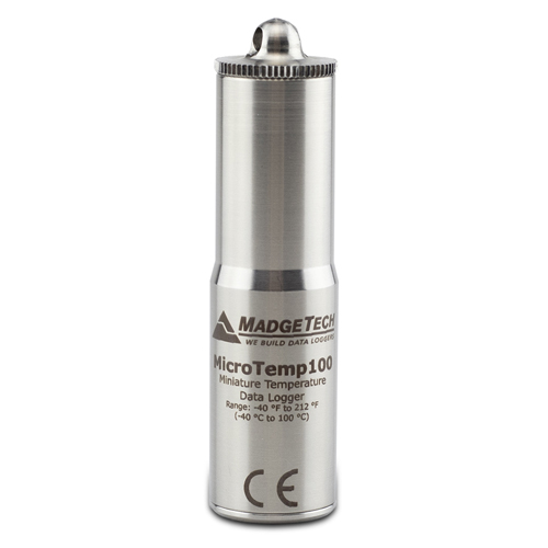 MadgeTech MicroTemp100 소형 침수형 고온 데이터로거