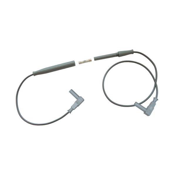 Electro-PJP 15440 Fused Ø4MM RIGHT-ANGLE BANANA PLUGS WITH FUSE HOLDER