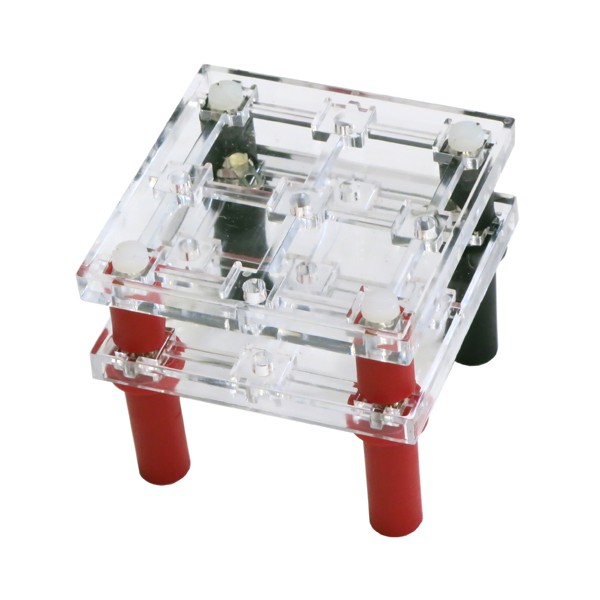 Electro-PJP 21118-s Ø4MM 4 극 부품 홀더, 38MM 간격 / 납땜 단자