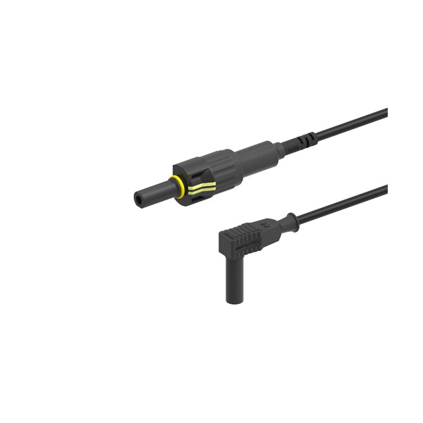 Electro-PJP 2412-PV4F Ø4MM PV (MC4 유형) 암 커넥터 / Ø4MM 안전 직각 바나나 플러그