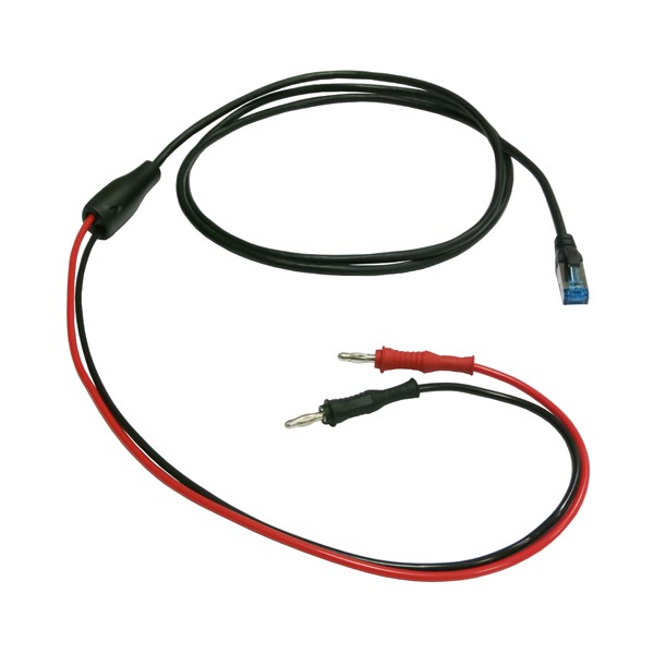 Electro-PJP 8P8C (RJ45) 커넥터 / 2 개의 직선 Ø4MM 바나나 플러그