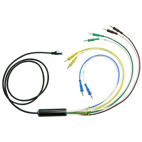 Electro-PJP 8P8C (RJ45) 커넥터 / 8 개의 직선형 Ø4MM 바나나 플러그