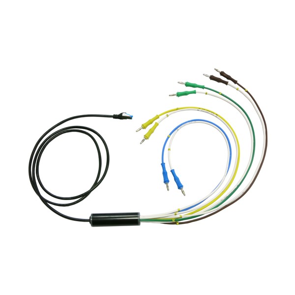Electro-PJP 8P8C (RJ45) 커넥터 / 8 개의 직선형 Ø4MM 바나나 플러그